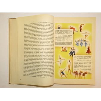 Zwaar geïllustreerd boek sport und Staat, 1937. Espenlaub militaria